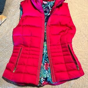 Lilly Pulitzer Women'sPuffer Vest size Med